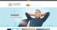 Desktop Screenshot of europecloudnetwork.com